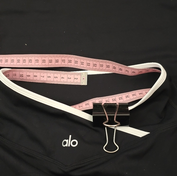 Alo Yoga Airbrush High-Waist Flare Leggin/Alo Yoga Aspire Tank Size M - Picture 4 of 10